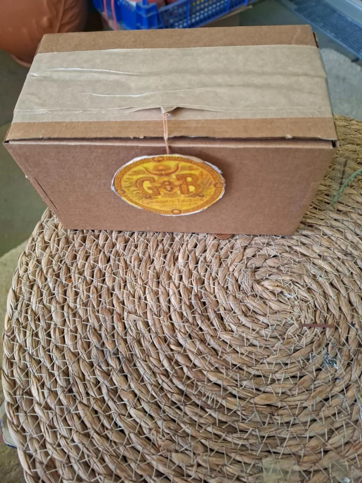 Das Einzelglas in seiner Verpackung, Aufnahme 8380